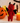 Halloween Red Devil with Pitch Fork Felt Decoration - Bumble Living