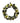 Hellebore Christmas Rose Wreath Felt Decoration - Bumble Living
