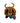 Highland Cow with Thistle Felt Decoration - Bumble Living