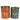 Set of two Rex B2B honey medium storage tins with vintage design, ideal for kitchen organization and food storage.