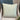 Natural beige Jasper Square Cushion by CHALK, made of ramie and cotton, with a soft, textured fabric and clean square shape.