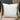 Off-white and natural Jasper Square Cushion made of Ramie cotton by CHALK, showcasing its textured fabric and stylish design.