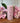 Leaf Pattern Macon Dusty Rose Pillar Candle 64 h - Bumble Living