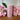 Leaf Pattern Macon Dusty Rose Pillar Candle 64 h - Bumble Living