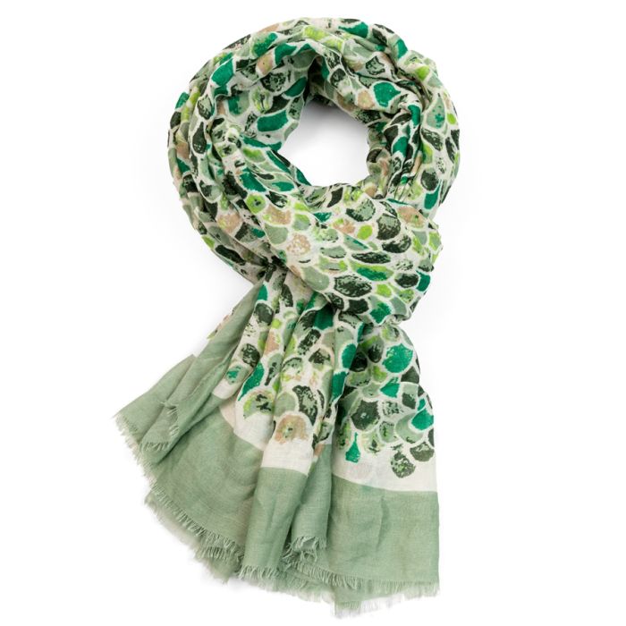 Mermaid Scale Scarf- Mint - Bumble Living