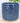 Navy Rudbeckia Stoneware Pot 20cm - Bumble Living