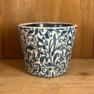Six assorted old-style Dutch pots in teal by Grand Illusions, featuring traditional design and handcrafted detailing.