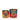 Set of two Rex B2B Passata mini storage tins with metal lids, ideal for organizing small kitchen or pantry items.