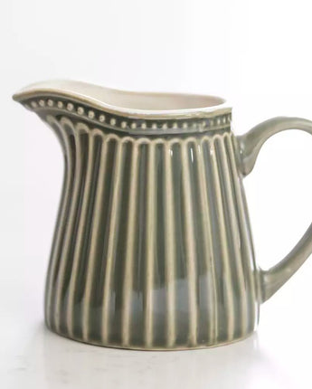 Pembroke Stoneware Jug Green - Bumble Living