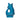 Petrol-colored original Gluggle Jug by The Gluggle Jug Factory, large ceramic pitcher with a distinctive spout and playful design.
