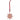 Pink Star Decoration Glitter Small - Bumble Living