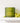 Ribbed Hurricane Glass Vintage Green Small - Bumble Living