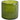 Ribbed Hurricane Glass Vintage Green Small - Bumble Living