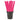 Rustic fuchsia dinner candle by Grand Illusions, 23x270 cm, with a textured, natural finish suitable for elegant table settings.