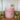 Rustic Pillar Candle dusky pink - Bumble Living