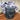 Rustic Inky Blue pillar candle by Grand Illusions, 70x75mm, featuring a textured, natural finish for cozy ambiance.