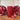 Rustic Pillar Candle Lipstick Red 70x130mm - Bumble Living