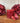 Rustic Pillar Candle Lipstick Red 70x75mm - Bumble Living