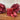 Rustic Pillar Candle Lipstick Red 70x75mm - Bumble Living