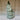Sage Croggle Jug XL by The Gluggle Jug Factory, large ceramic croggle jug with a glossy sage green finish and decorative handle.
