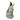 Large sage green Croggle Jug by The Gluggle Jug Factory, featuring a rounded ceramic design with a handle and spout.