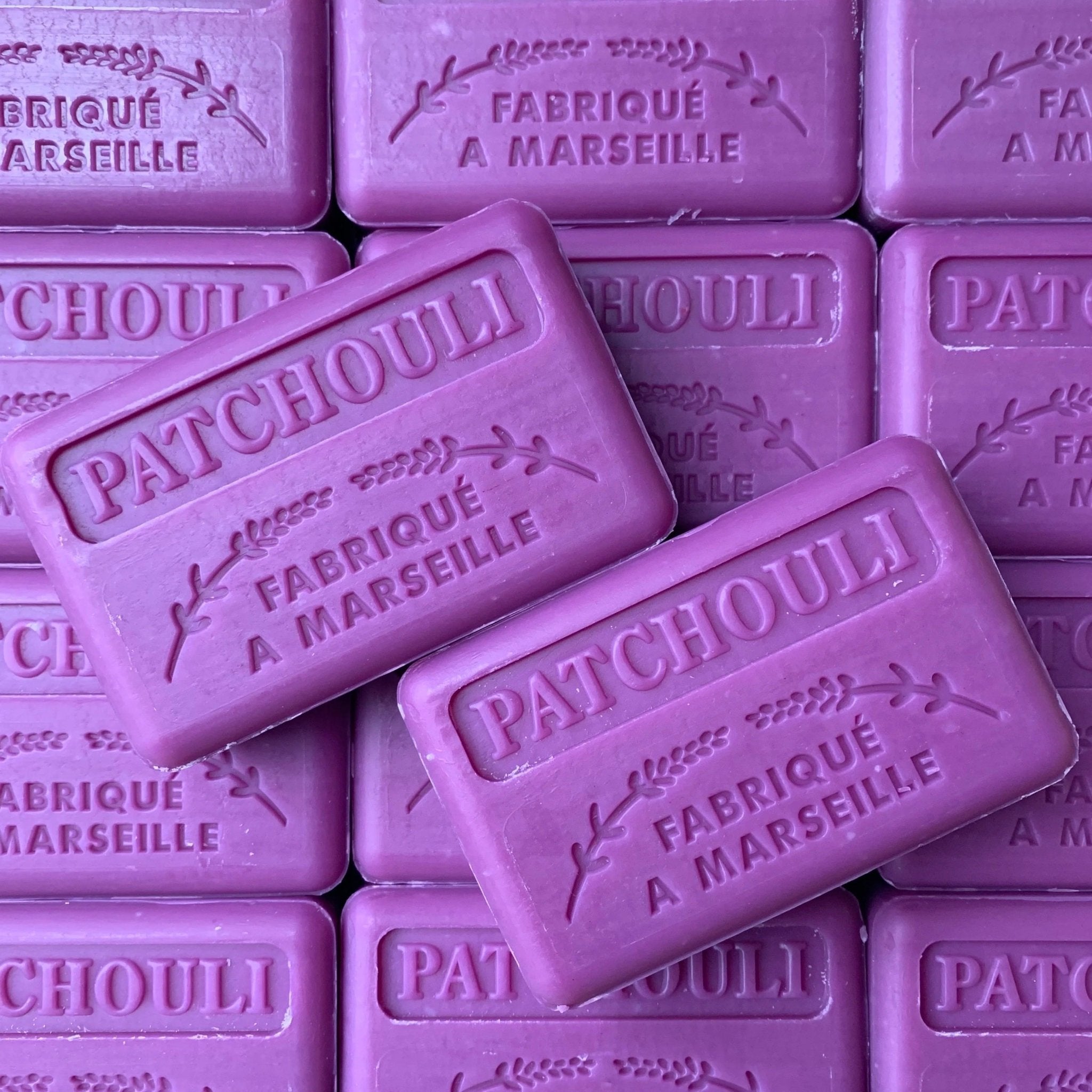 purple soap