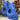 Sea blue Original Gluggle Jug Mini by The Gluggle Jug Factory, showcasing its compact, decorative ceramic design with traditional spout.