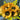 Silk Sunflower Handtie - Yellow - Bumble Living