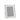 Silver-colored Widdop photo frame with white border, 4x6 inches, perfect for displaying cherished photos.