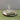 Small lace-edge clear candle holder from Chic Antique, decorative glass candlestick with delicate lace detailing.