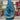 Large teal lustre Gluggle Jug from The Gluggle Jug Factory, showcasing its shiny, textured ceramic surface and classic spout design.
