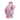 Baby pink Cluckle Jug XL by The Gluggle Jug Factory, featuring a playful chicken-shaped design for decorative and functional use.