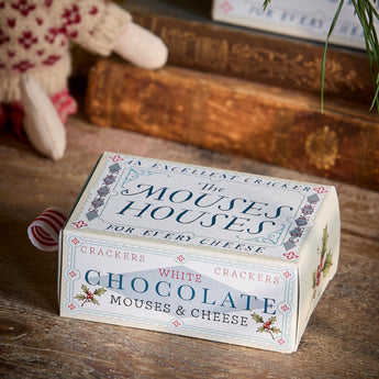 Chocolate mouse-shaped gift from The Chocolate Gift Company, featuring detailed milk and dark chocolate figures.