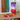 Warm gradient tower block game by Block Design, featuring colorful wooden blocks stacked in a tall, visually appealing puzzle structure.