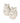 White Salt and Pepper Gluggle Pots - Bumble Living