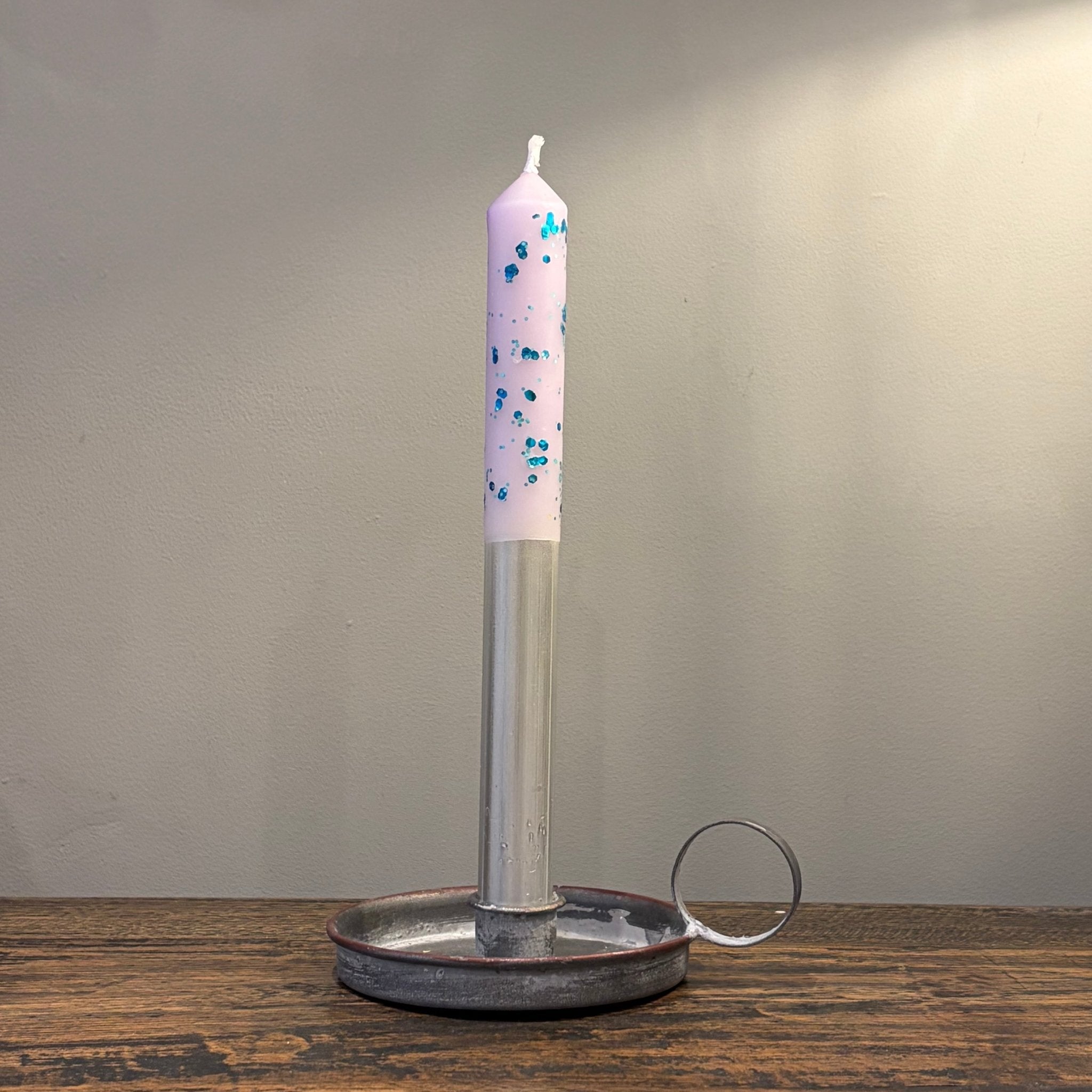 Winter Whimsy Dip Dye Dinner Candle - Bumble Living