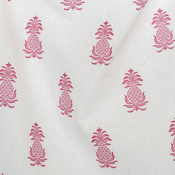 Pink Monterrey 100% cotton tea towel from Grand Illusions, featuring a soft, absorbent fabric with a stylish design.