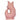 Baby pink Gluggle Jug XL by The Gluggle Jug Factory featuring a classic ceramic design and a distinctive spout.
