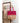 Block Design Jute Bag Fuschia - Bumble Living