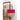 Fuschia turtle tote bag with block design made of jute, featuring sturdy handles and eco-friendly material.