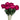 Single stem of Cerise Peony artificial flower from Hills Interiors, showcasing vibrant pink faux peony blooms on a realistic stem.