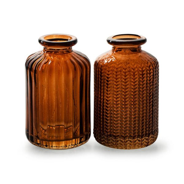 Chestnut Stem Design Bottle Vase - Bumble Living