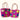Circle Hot Pink Medium Tote Bag - Bumble Living