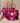 Circle Hot Pink Medium Tote Bag - Bumble Living