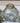 Clear Bubble Round Jive Vase with Gold Rim - Bumble Living
