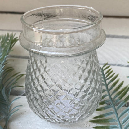 Clear Vintage Ocean Jar - Bumble Living