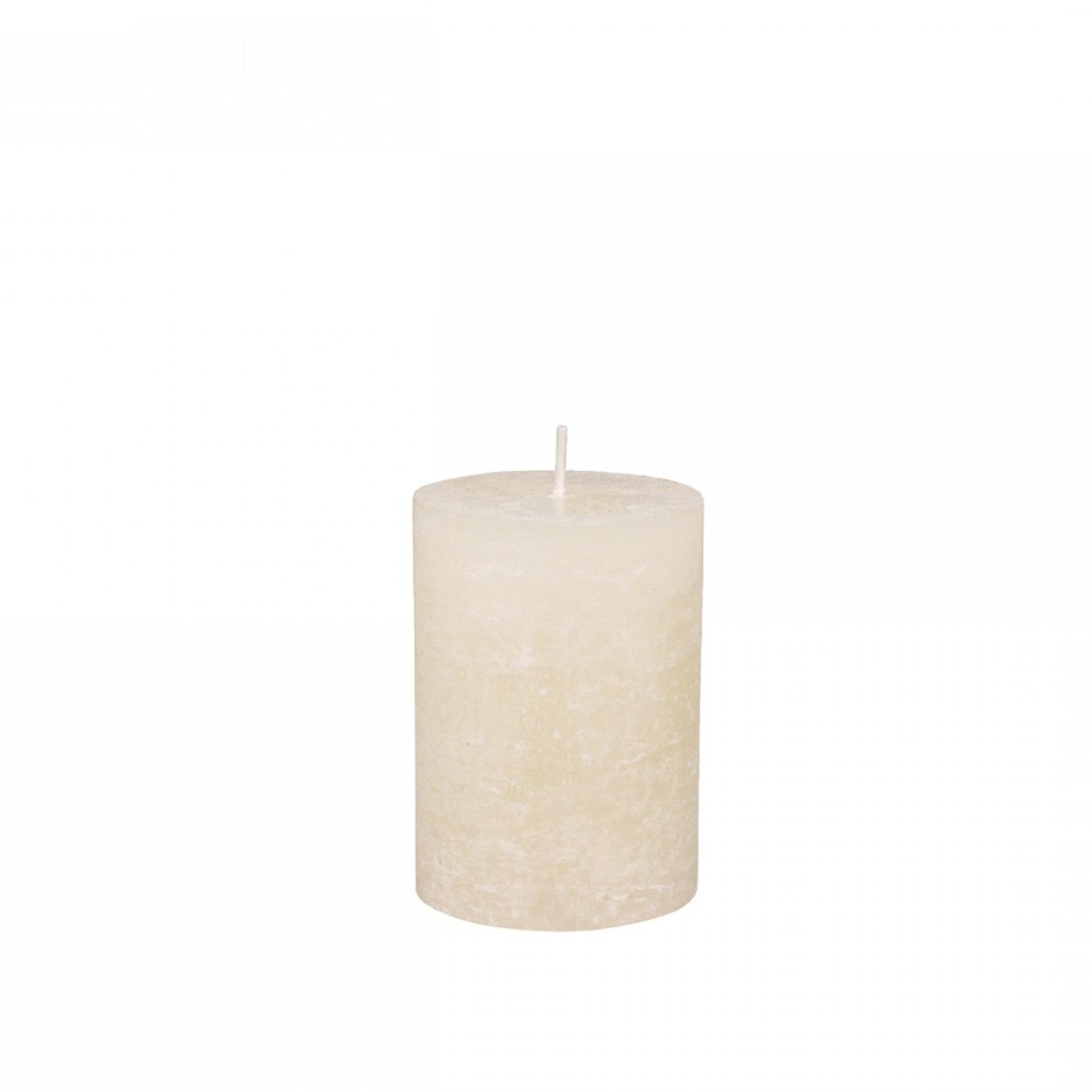 Cream Rustic Pillar Candle 40 hours - Bumble Living