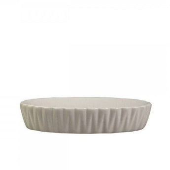 Porcelain diamond effect trinket dish by Chic Antique, decorative jewelry or small item holder with elegant design.