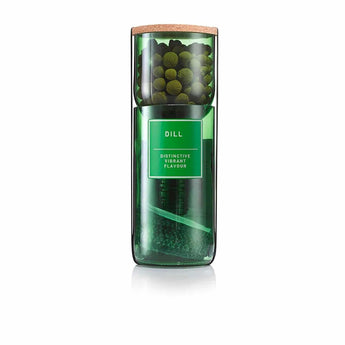 Hydro-Herb Dill Hydro-Herb Kit featuring fresh dill plants in a hydroponic growing system for indoor gardening.