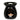 Freckleface Classic Black Wax Burner with a sleek design, ideal for melting wax melts or fragrance oils in a modern home setting.